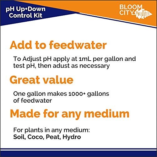 pH Control Kit for Optimal Nutrient Uptake - 2 Bottles (16 oz) - Hydroponics & S