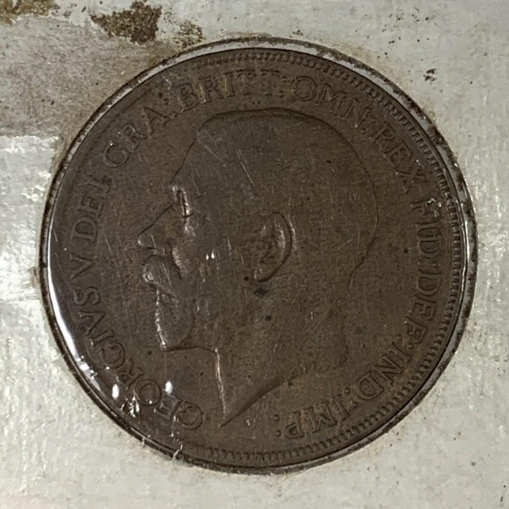 1922 UK Great Britain One Penny