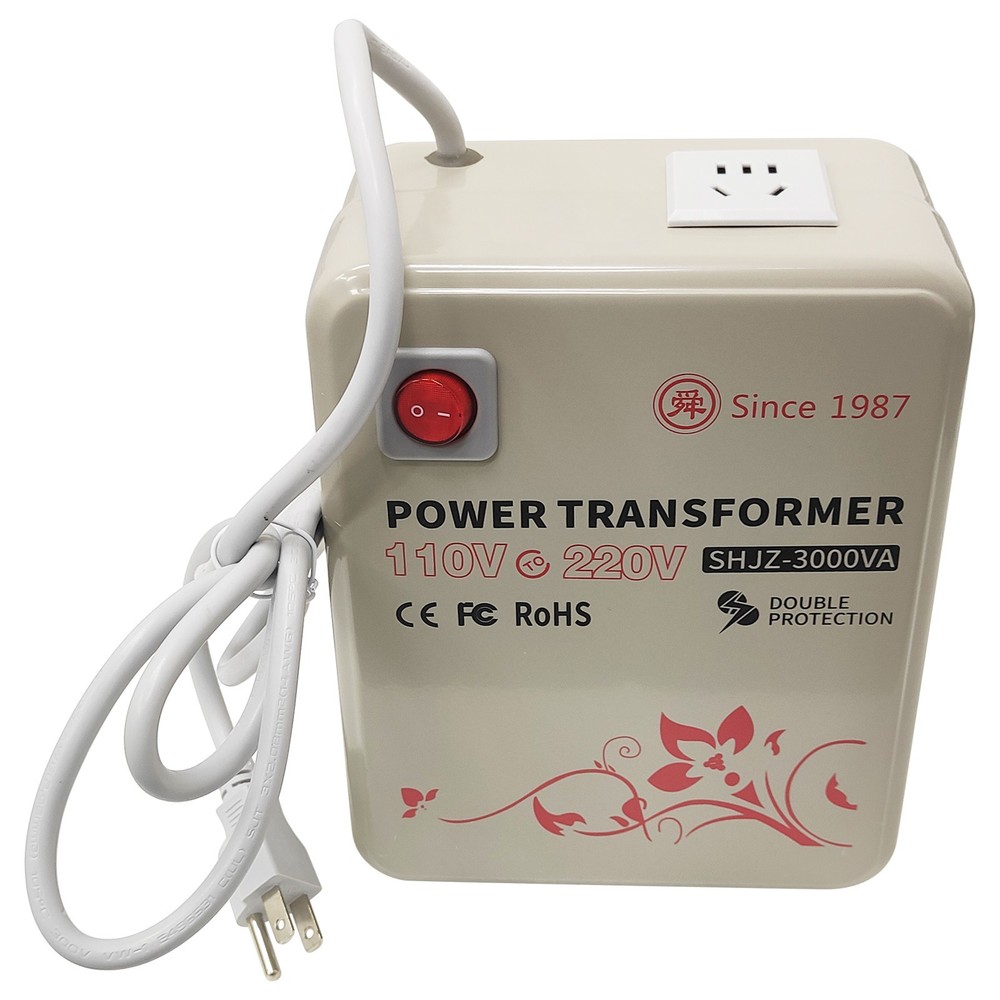 3000VA Power Transformer Adaptor Input 110V Output 220V Voltage Converter