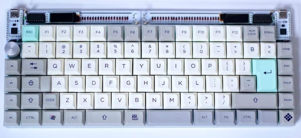 SNAP 75% Mechanical Keyboard Kit (White)