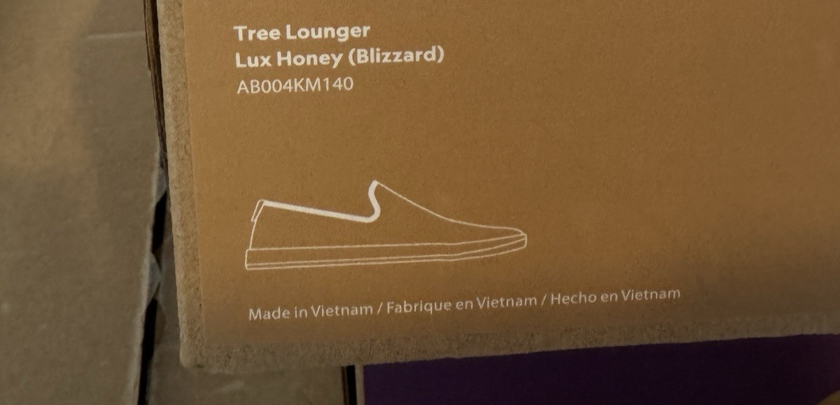 NEW ALLBIRDS TREE LOUNGER LUX HONEY SLIP ON LOAFER SHOES YELLOW MENS SIZE 10