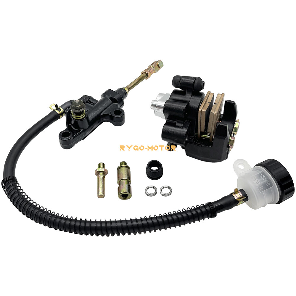 Rear Brake Master Cylinder & Caliper W/Pads for Yamaha Banshee 350 1987-2006