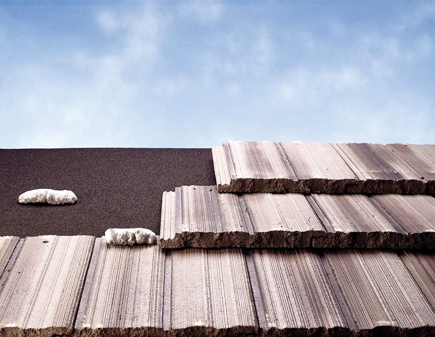 Tile Bond Roof Tile Adhesive - 28 oz Can with Reusable Straw, Case of 12