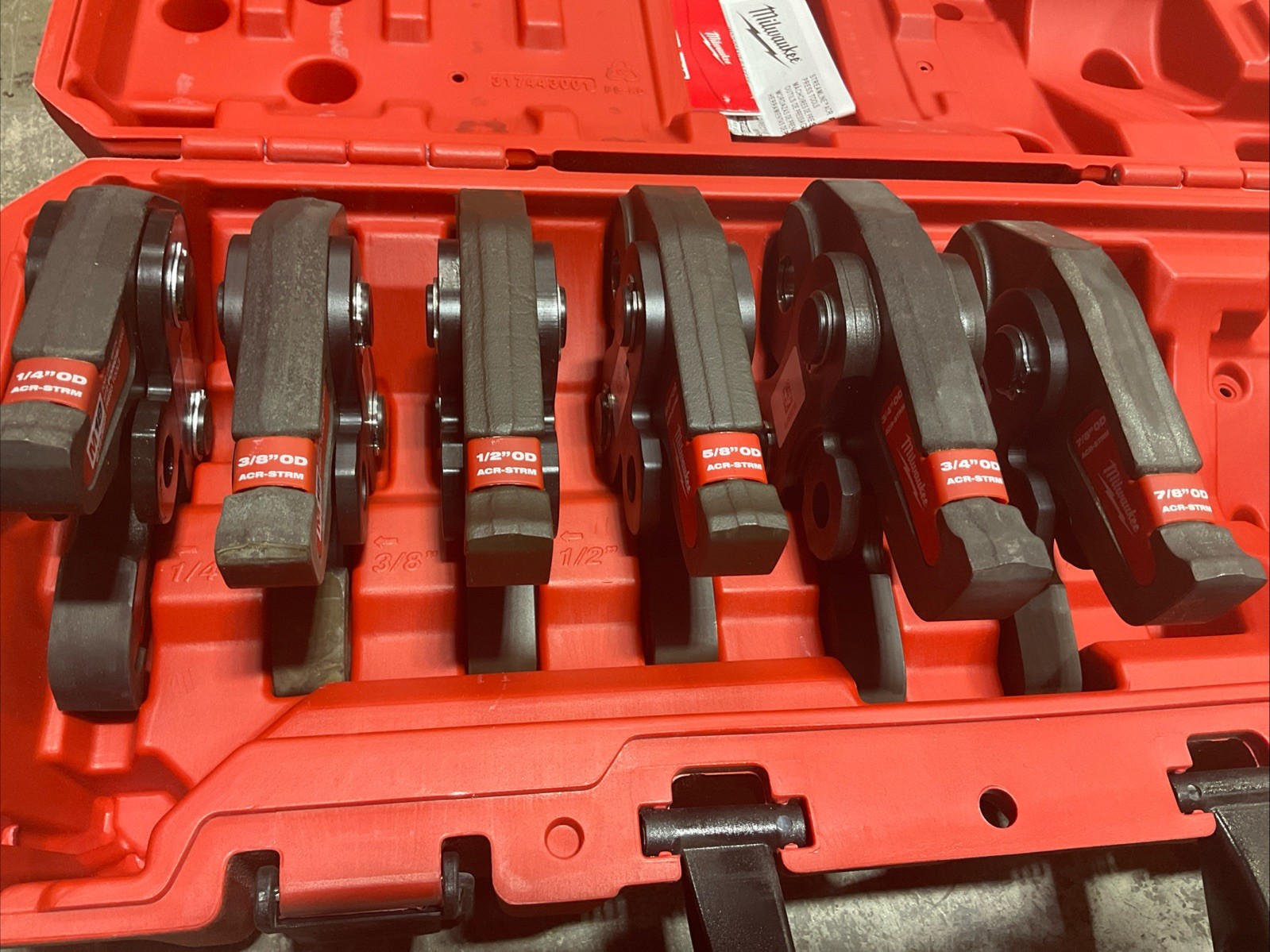 Milwaukee 49-16-2661M 1/4”-7/8” Streamline ACR Press Jaw Kit - 6 Piece