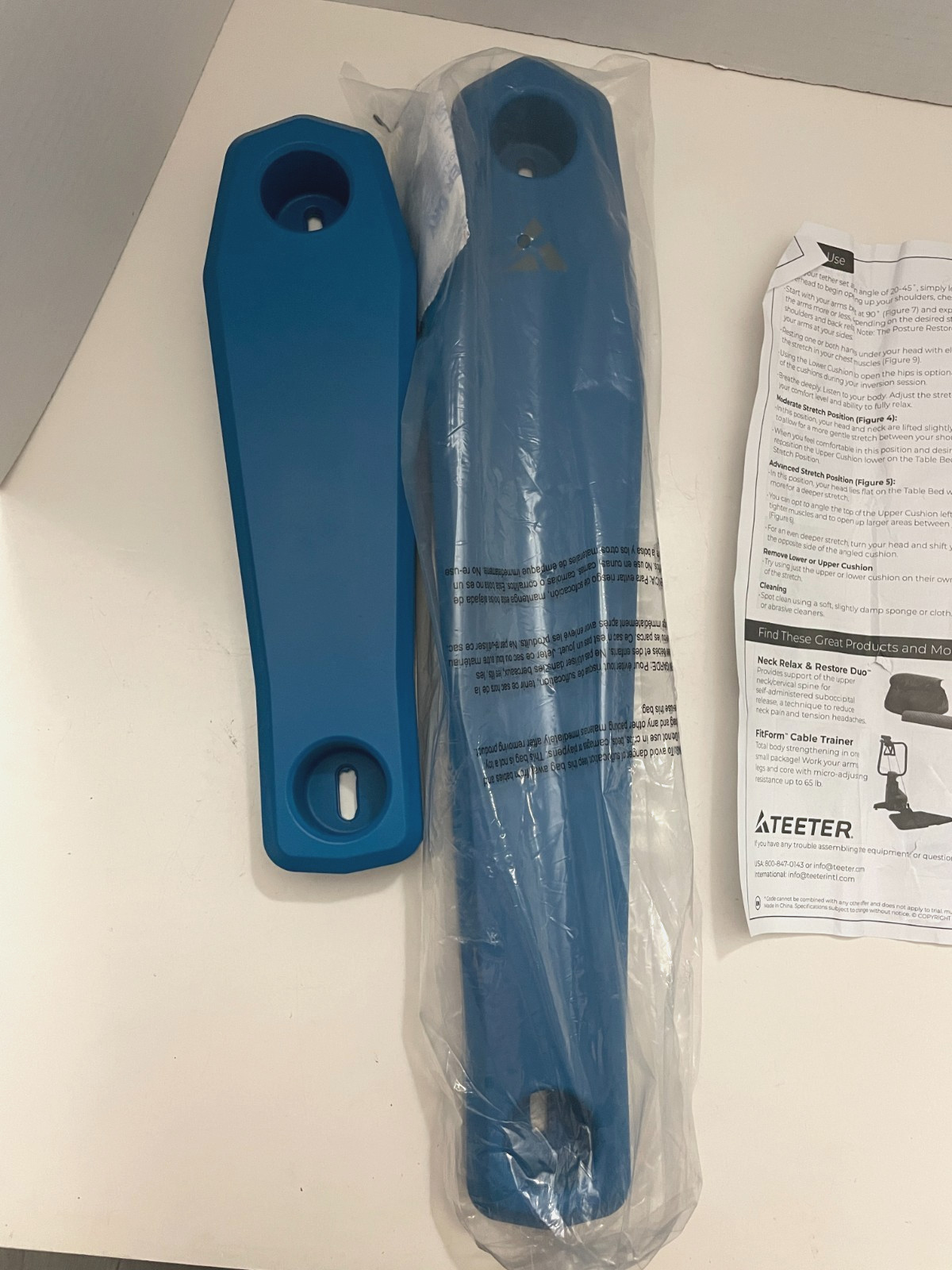 TEETER Posture Restore Cushions Back Pain Recovery Accessory {Cushions Only)