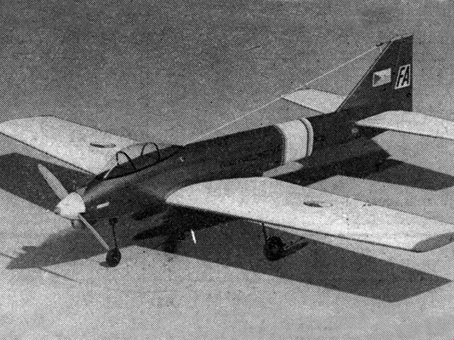 Espada Pattern Plane 50" Wingspan RC Model Airplane Printed Plans & Templates