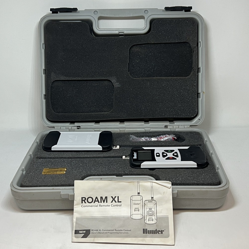 Hunter ROAM-XL Long Range Controller Remote Kit (Receiver Transmitter Case Set)