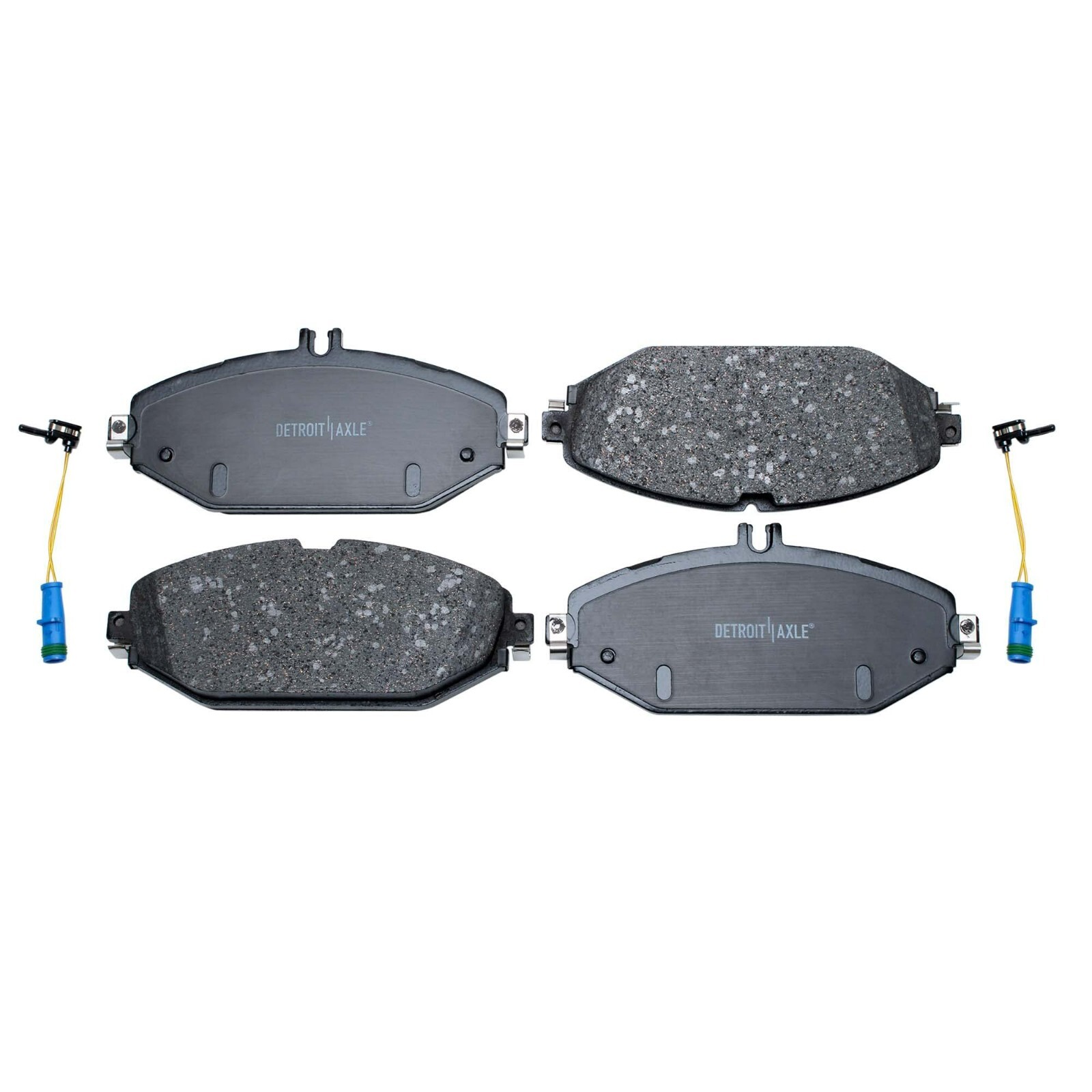 Front Drilled Rotors + Ceramic Brake Pads for 2015 2016-2021 Mercedes-Benz C300