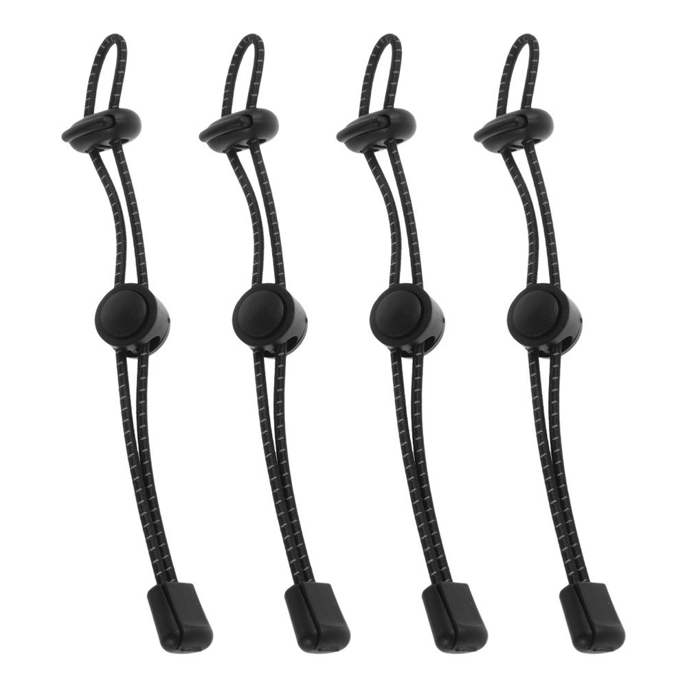 4 Pcs Backpack Walking Stick Fixing Elastic Rope Hanger Attachment