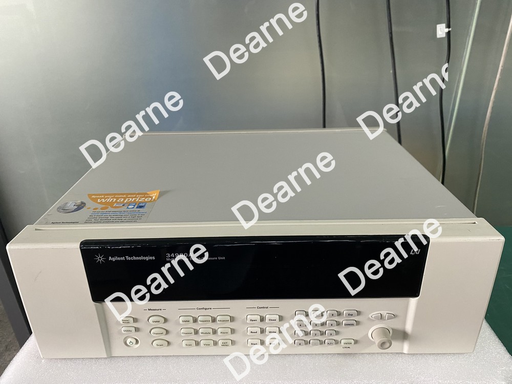 Keysight Agilent 34980A Multifunction Switch Measurement Unit.