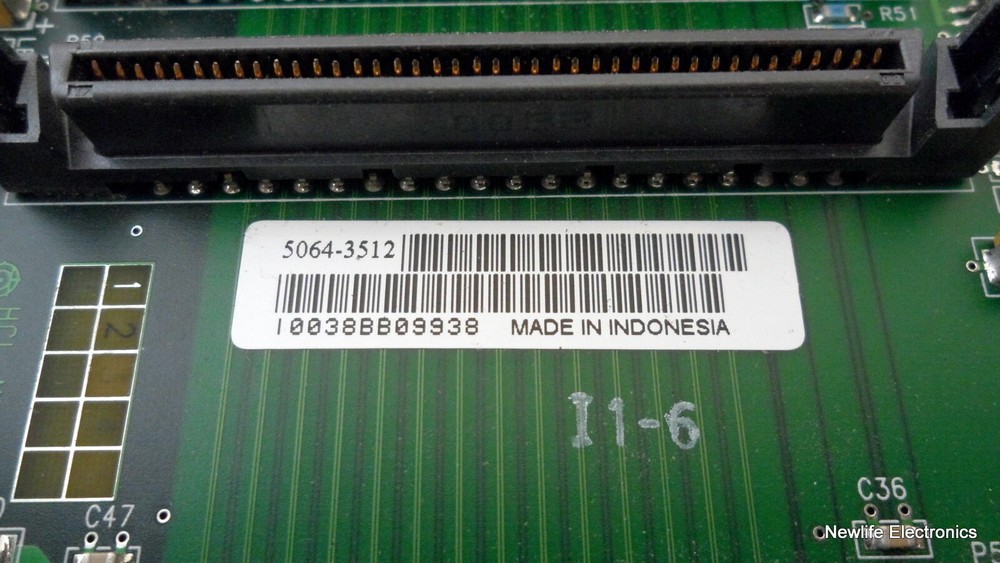 HP 5064-3512 NetServer Hot Swap Backplane Board