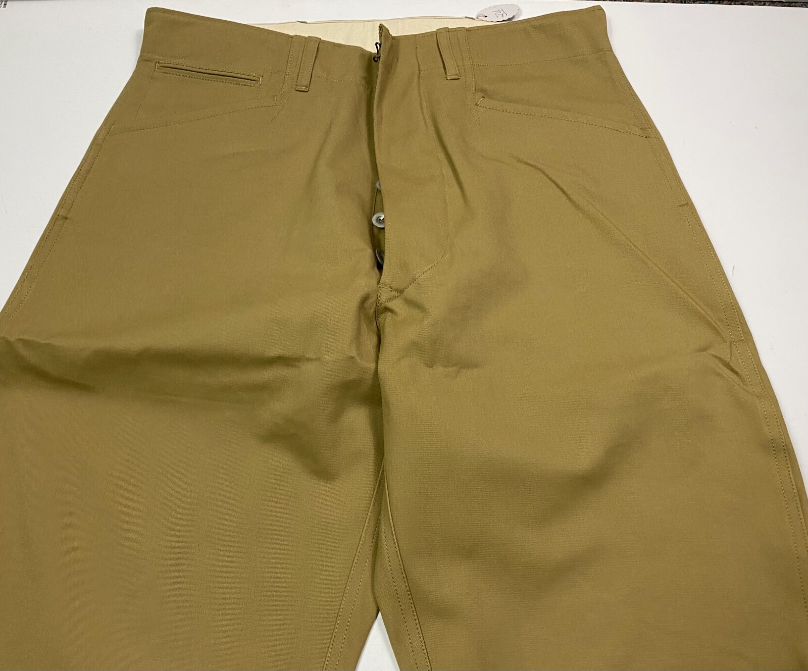 WWI US M1912 COTTON COMBAT FIELD BREECHES TROUSERS- SIZE 3XLARGE 42 WAIST