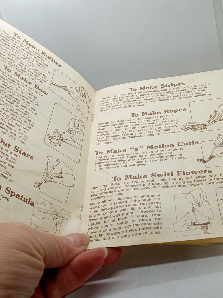 Instruction Booklet CABBAGE PATCH KIDS CAKE PAN 2105-1984 INSERT ONLY *NO PAN