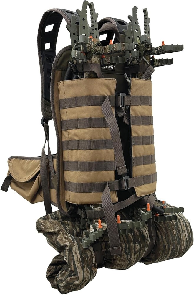 Hunting by frogg toggs Saddle Stalker Hunting Backpack Solid Elements Brown