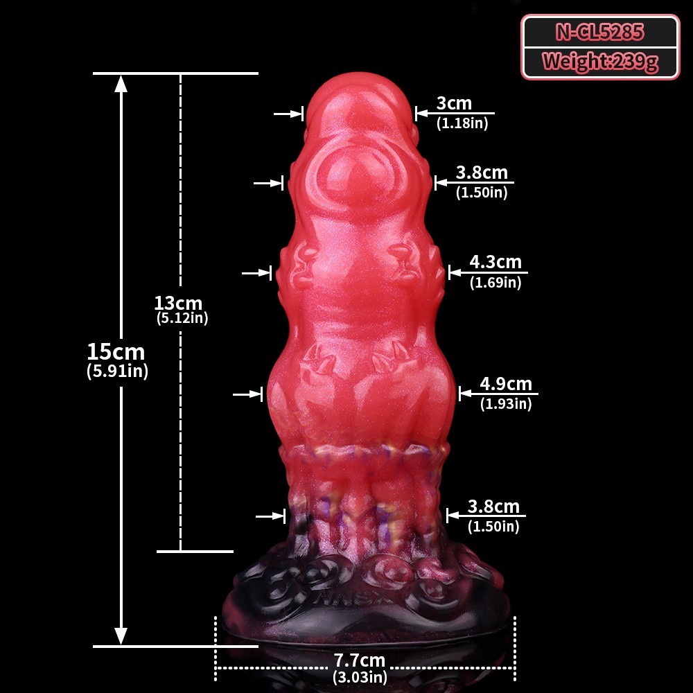 Fantasy Anal Plug With Big Knot Realistic Dildo Penis Butt Anal Dilator Sex Toy