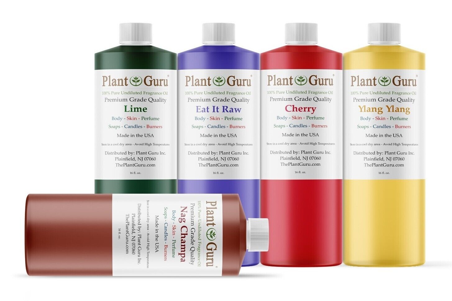 Fragrance Oil 16 oz. Bulk For Candle Soap Incense Making Burner Scented Oils Lot