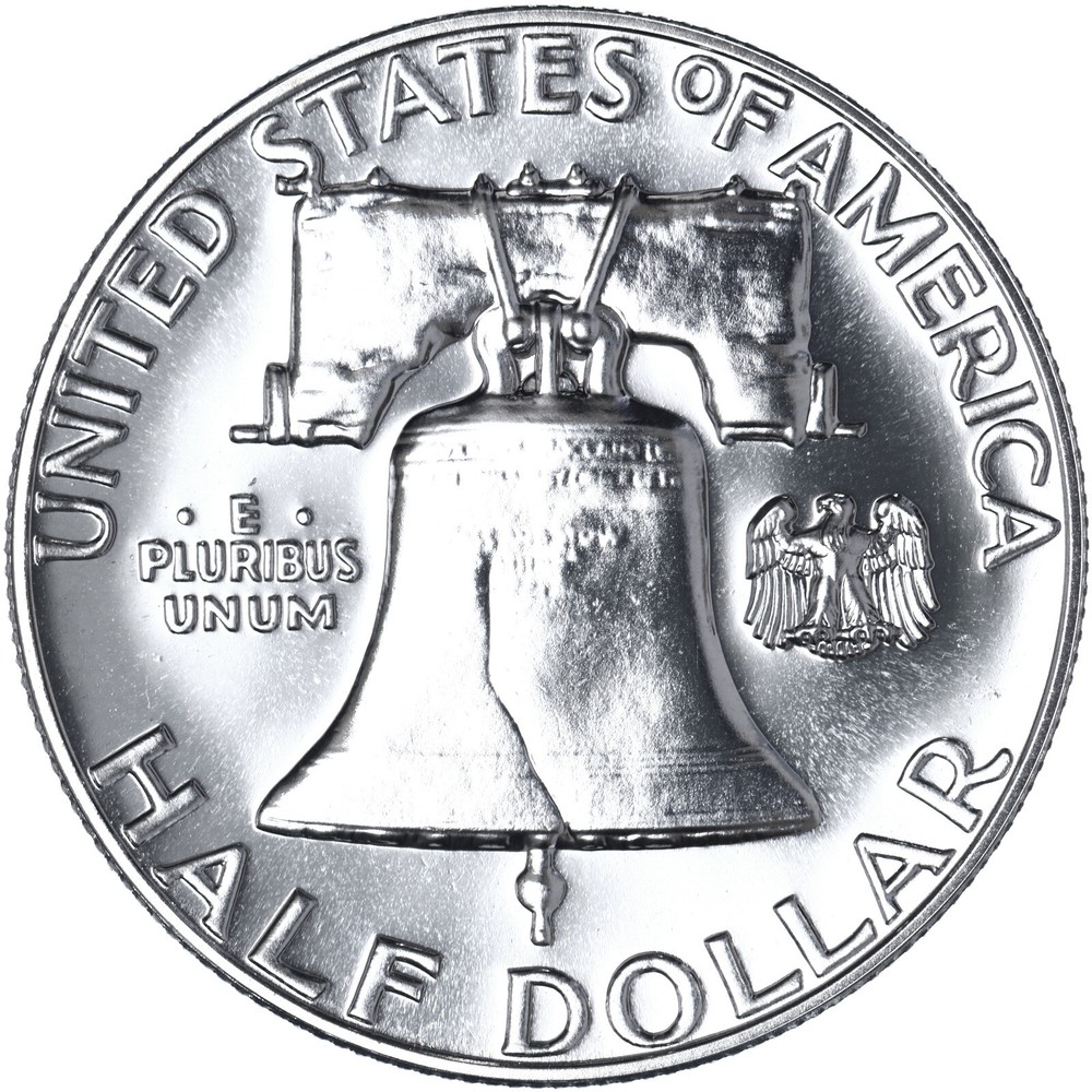 1962 (P) Franklin Half Dollar Gem Proof 90% Silver