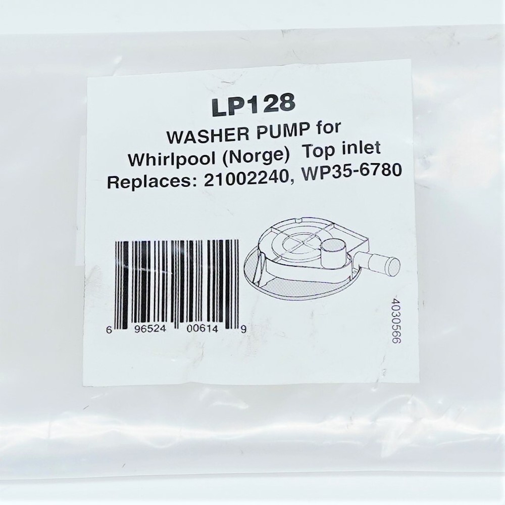 Washing Machine Drain Pump for Whirlpool LP128 WP35-6780