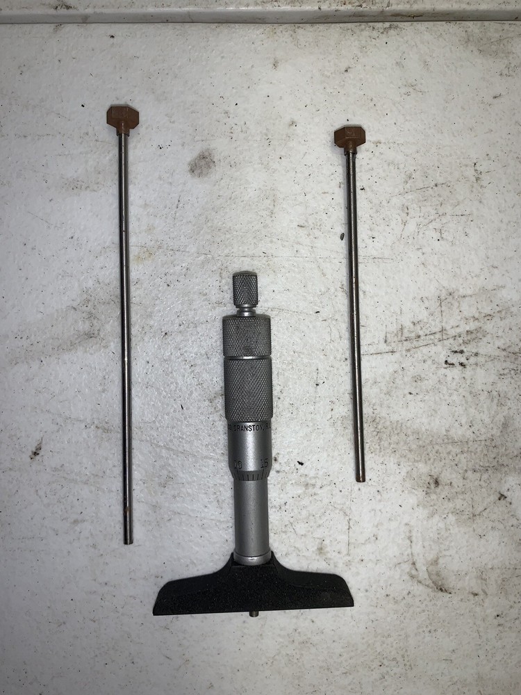 Central Tool Co Depth Mircometer Gauge