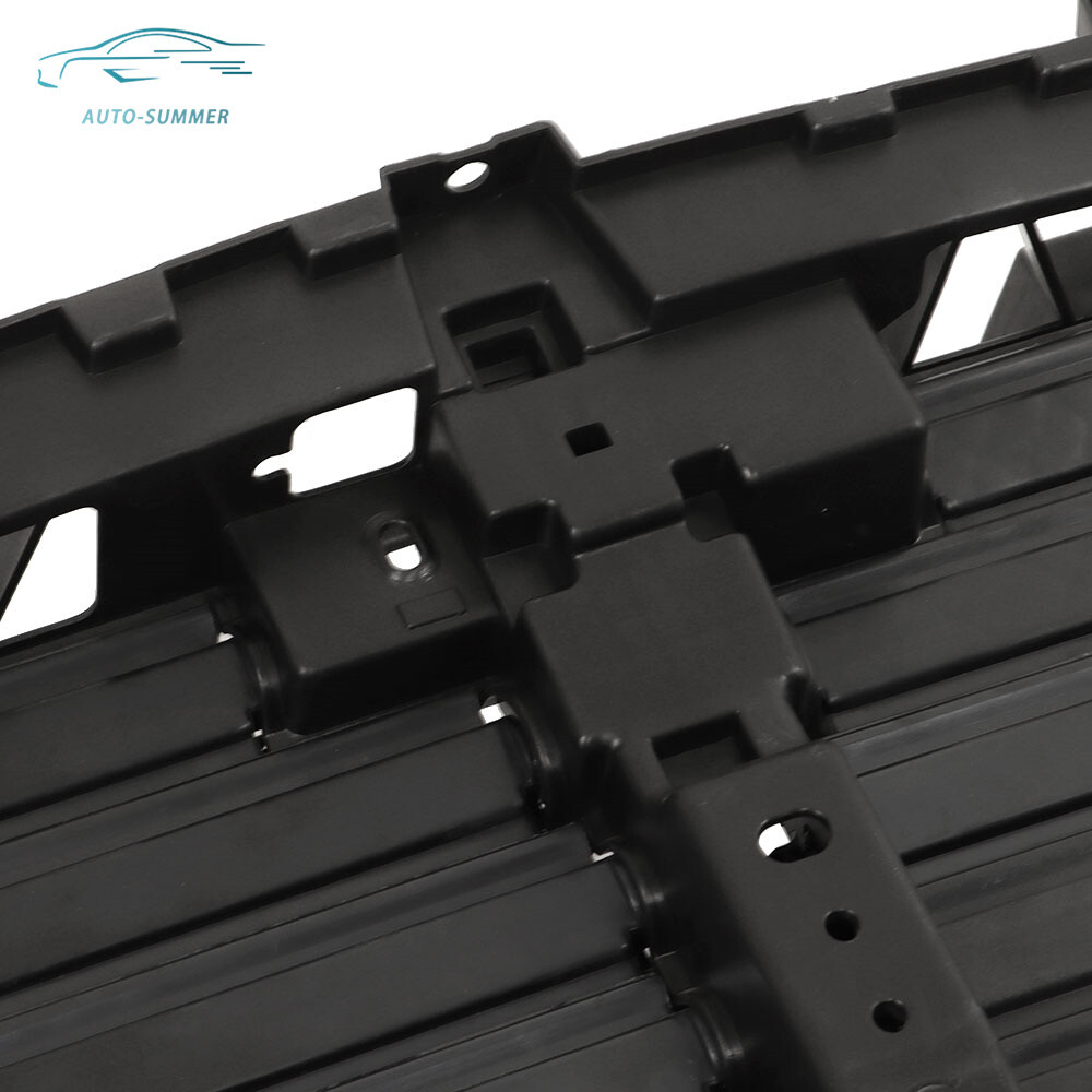 Radiator Grille Air Shutter Control Upper & Lower Black For 2021-2023 Ford F-150