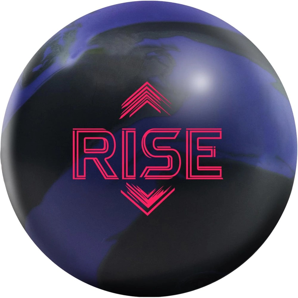 KR Strikeforce Rise Solid Purple Black Bowling Ball Control