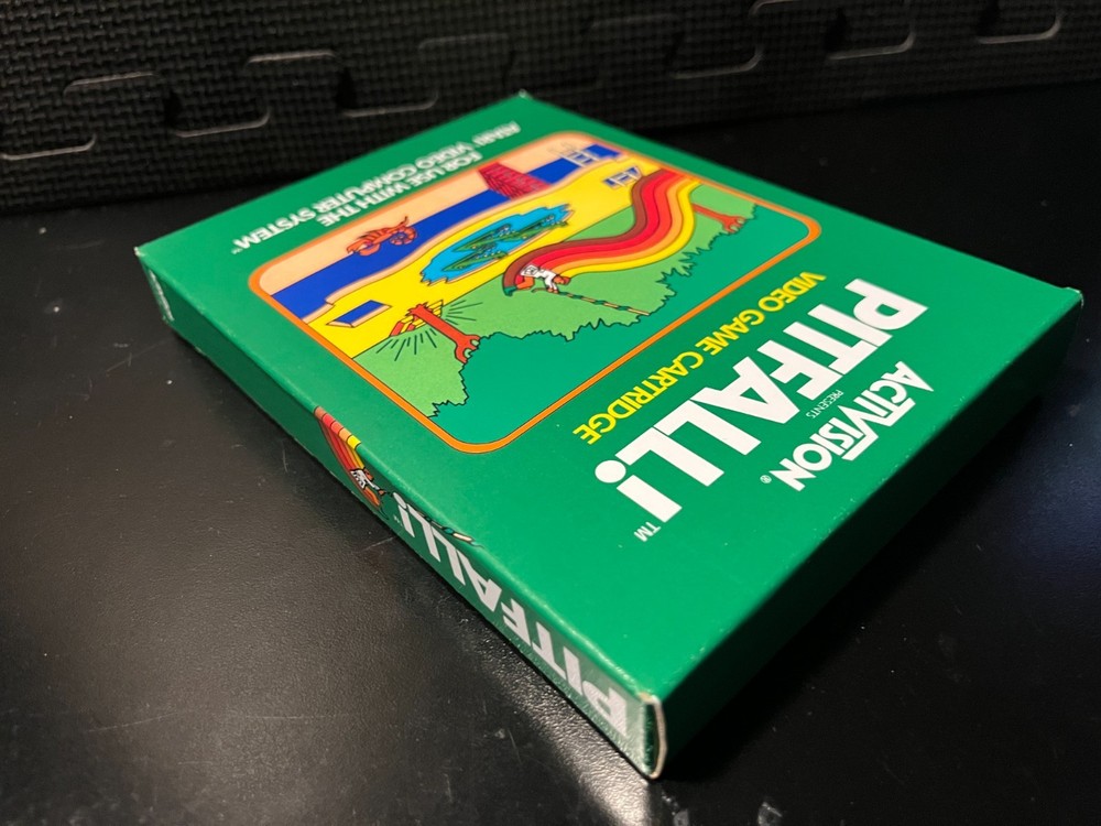 1982 Activision Pitfall - Empty custom design display box