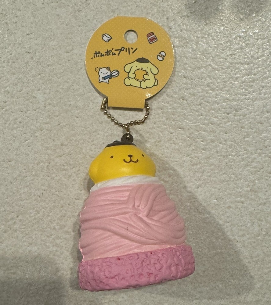 Pompompurin Mont Blanc Cake Squishy