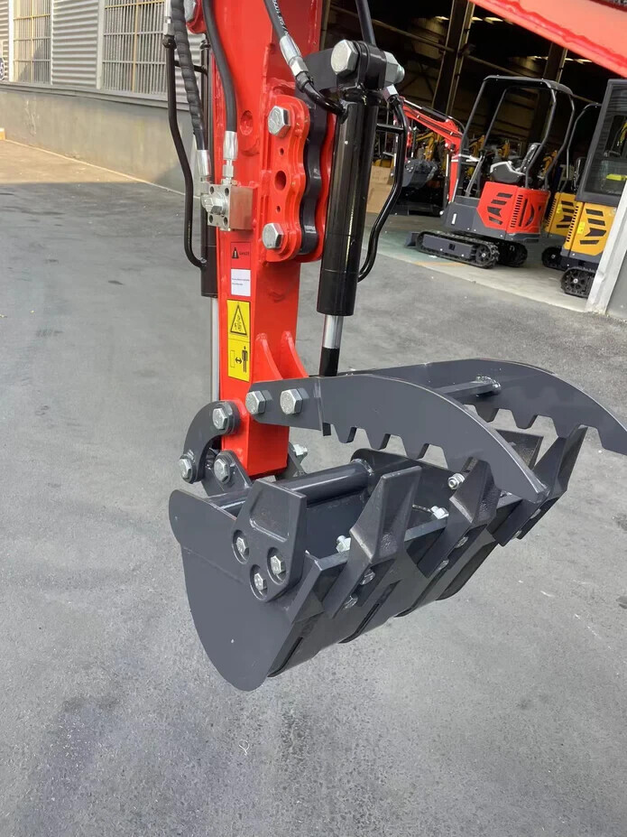 AGT Updated Model 1 Ton Mini Small Excavator Hydraulic Thumb and Pilot System