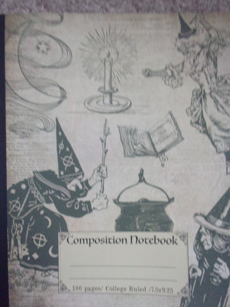 Two Halloween Theme Composition Notebooks