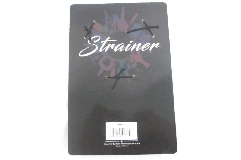 Lot of 3 MODE Cocktail Strainers Brass & Copper Color New w/ Defects 6.25"