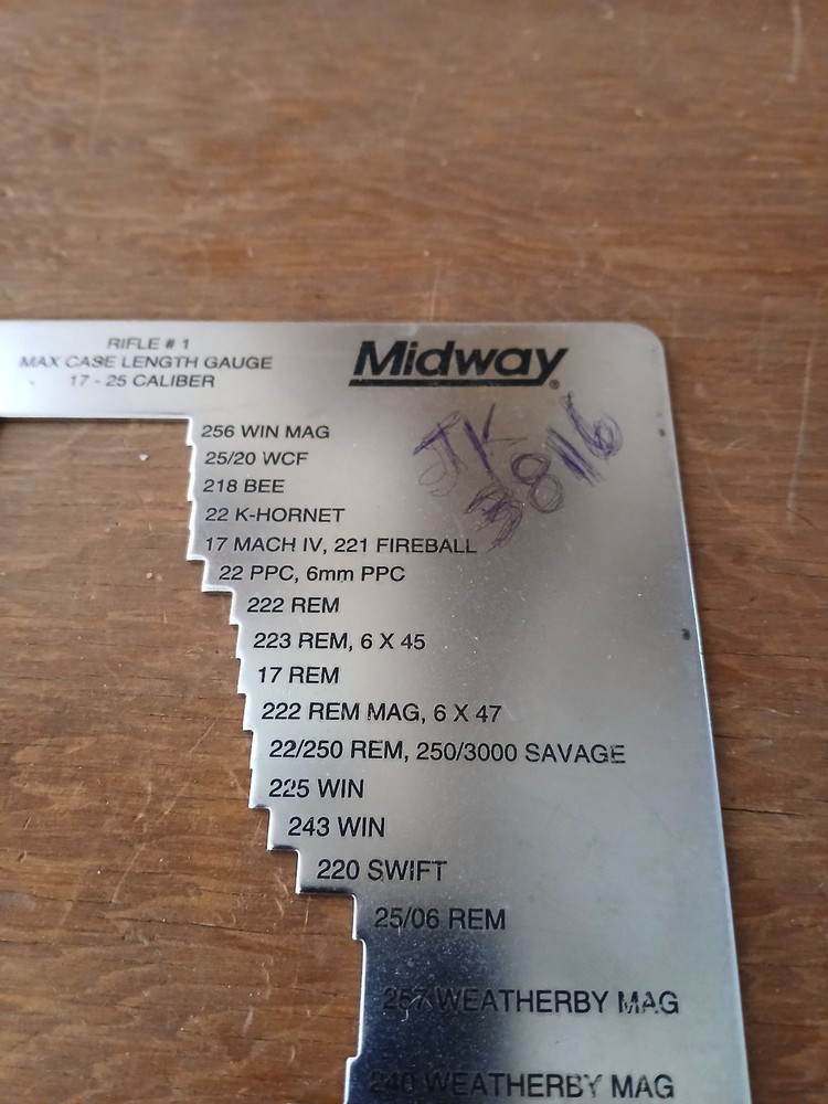 Midway Case Length Gauge - NOS