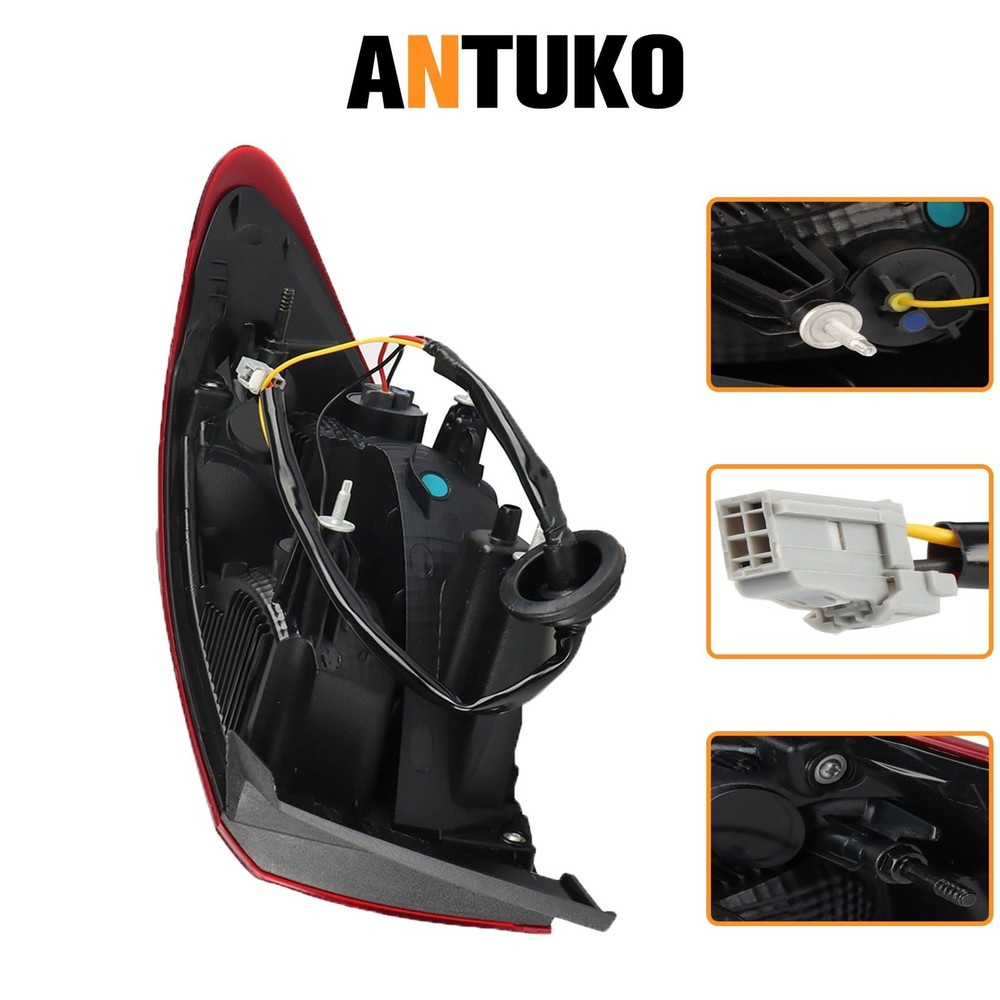 Left Outer Tail Light Assembly for Malibu 2016-2021
