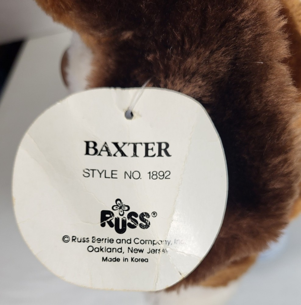RUSS Baxter Hand Puppet Basset Hound