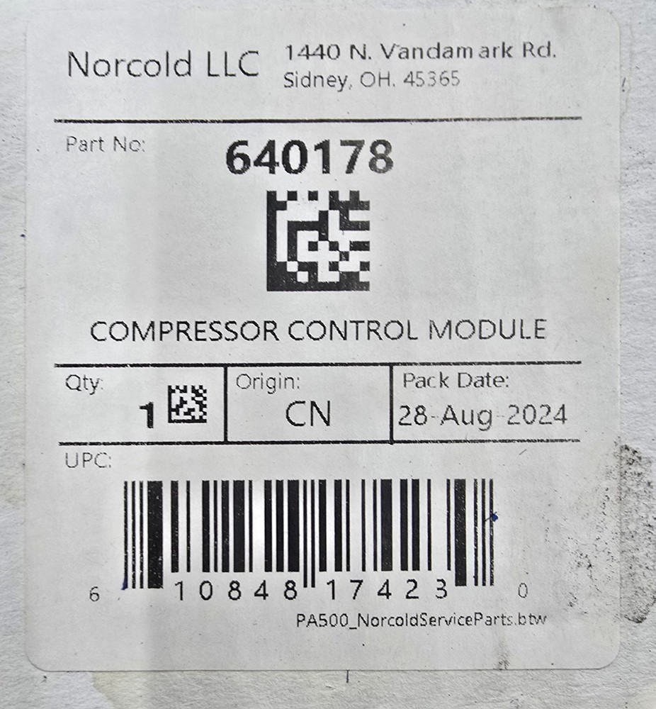 NORCOLD COMPRESSOR CONTROL MODULE 640178