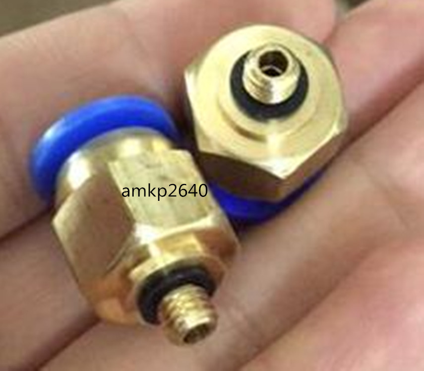 10 PCS Pneumatic Connector PC8-M5 Quick Insertion Direct Ventilation #am