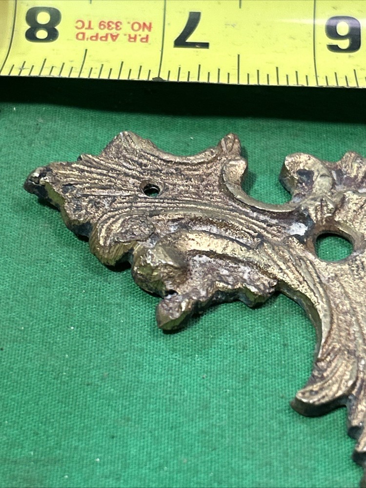 Vintage Pull French Provincial Drawer Pull 7 3/4” Long 4" Center