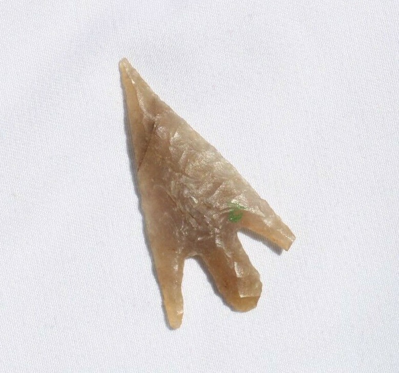SAHARA NEOLITHIC TRANSLUCENT GEM AGATE POINT - AWESOME COLOR