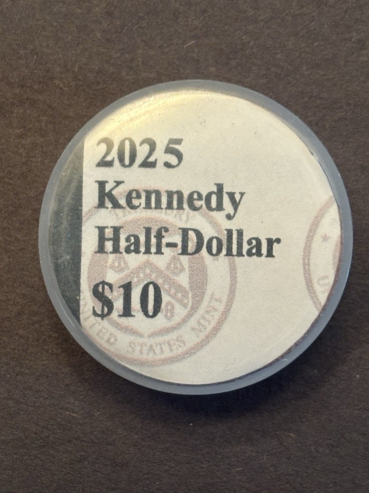 2025 P & D Kennedy Half Dollar uncirculated.