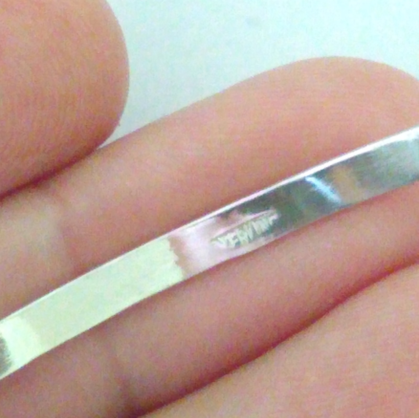 Vintage Sterling Silver 925 FANCY Bangle Bracelet Size 8.25" 3.5mm