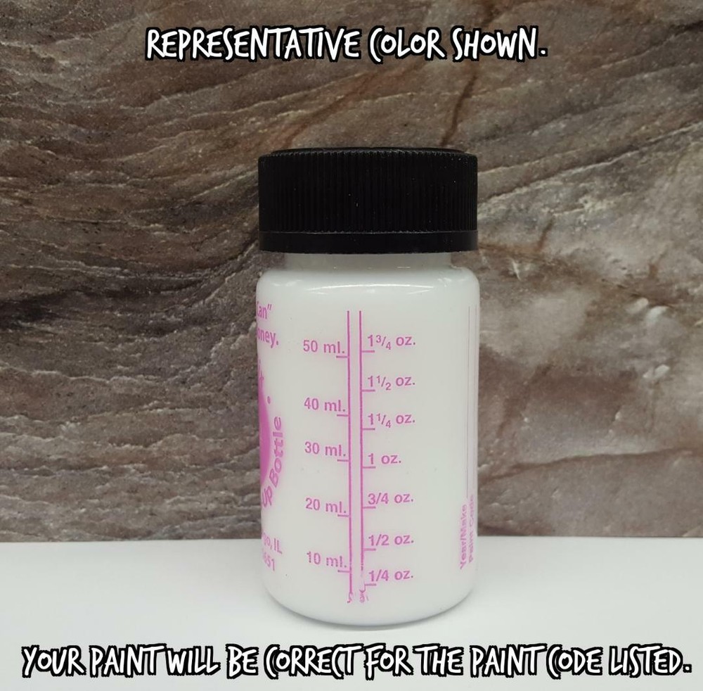 TOUCH UP PAINT FOR FORD MUSTANG MACH-E WITH COLOR CODE A3, SPACE WHITE.