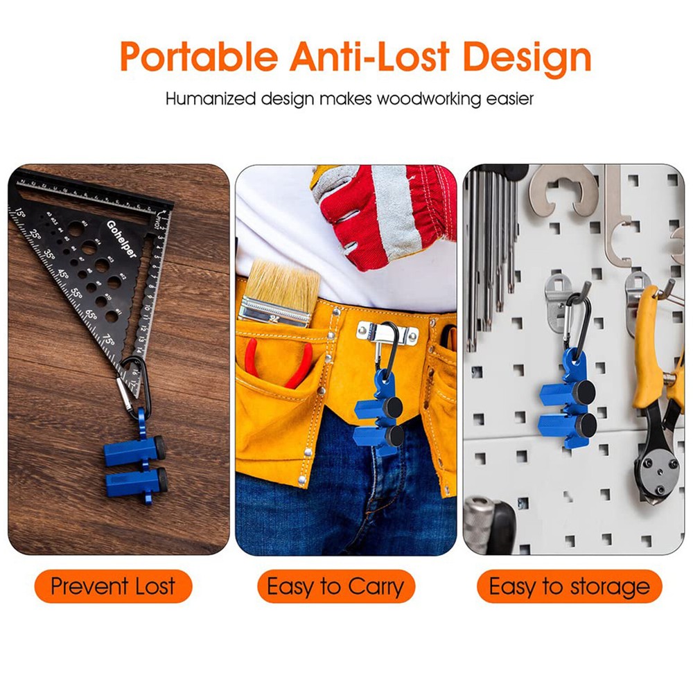 1 PC Stair Stringer Guide for Layout Framing Square Attachment