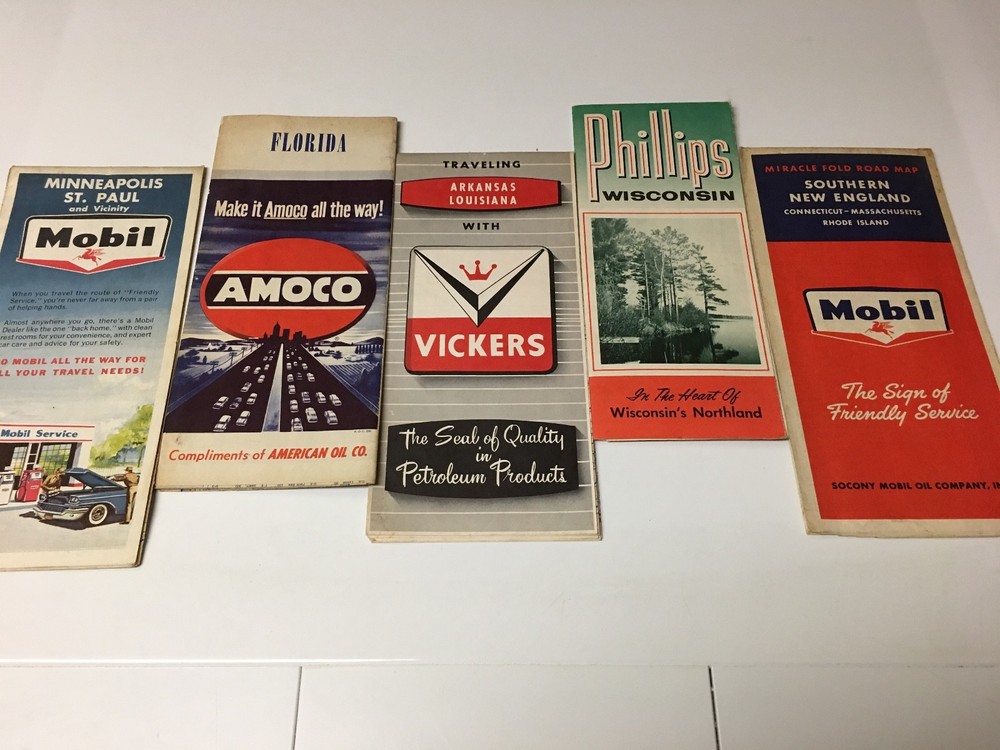 MISC HIGHWAY GROUP OF 5   MAPS