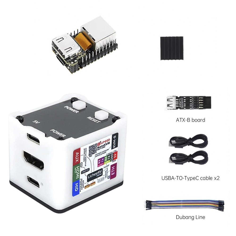 Sipeed NanoKVM Remote Operation Maintenance UART Server Serial Port Raspberry Pi