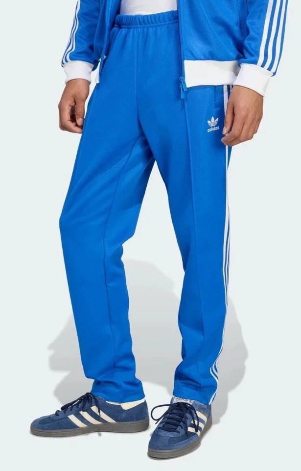 adidas Originals Beckenbauer Classic Track Pants Blue KA0838 Men's New Sz M, L