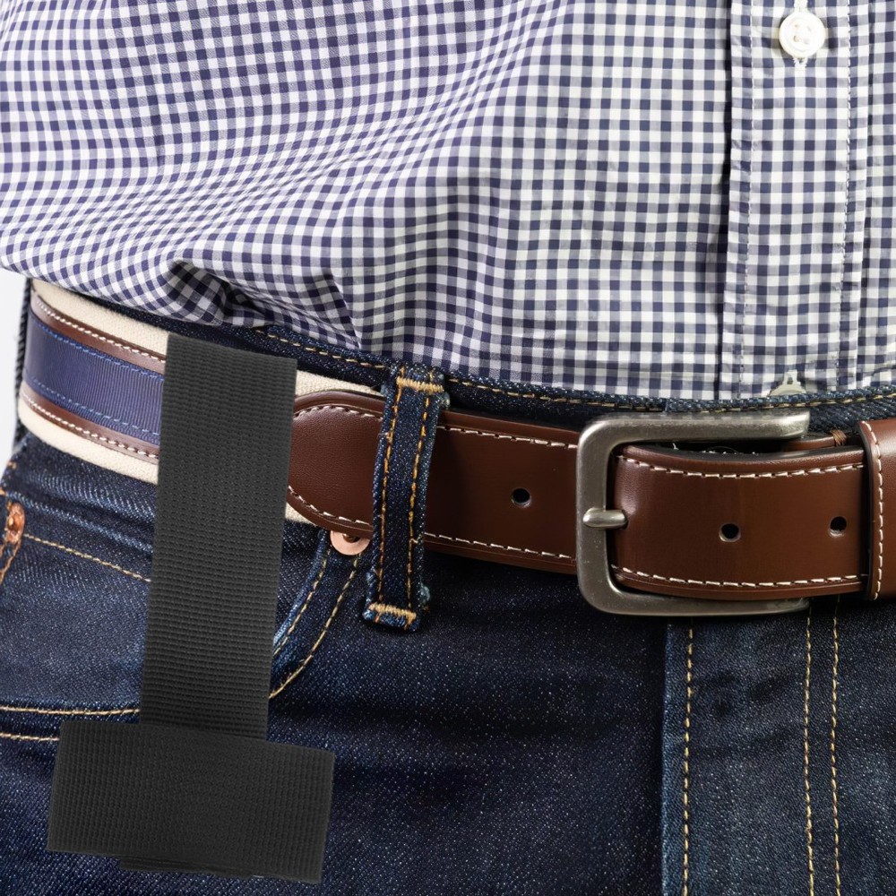 Flashlight Pocket Clip Torch Storage Pouch Carry Case Compact Holder