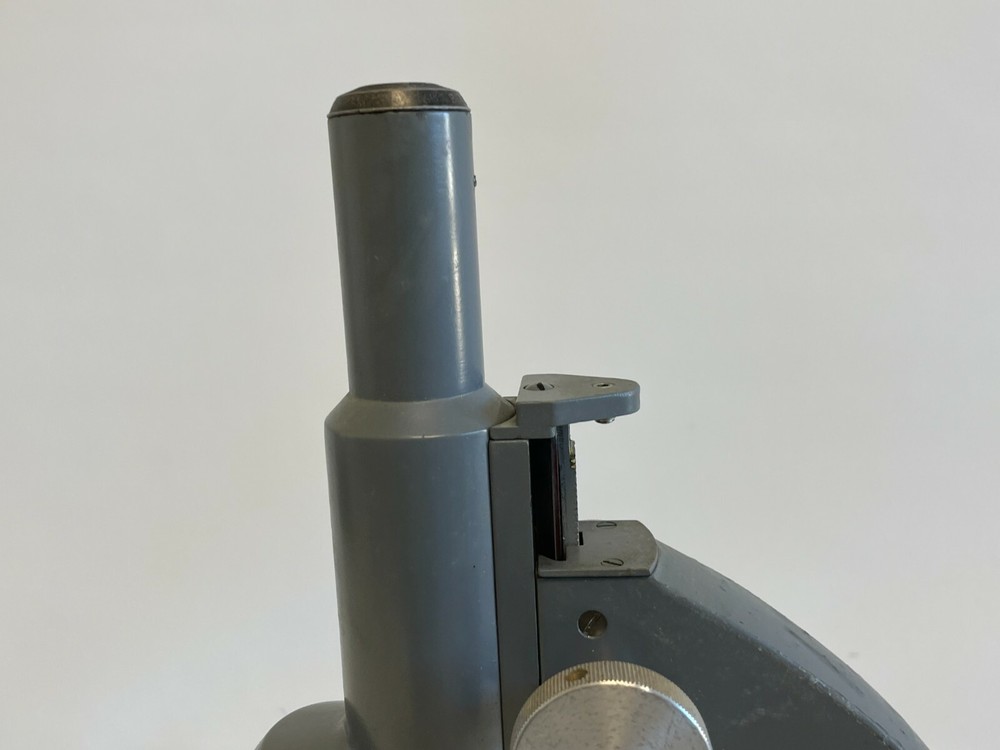 Vintage Bausch & Lomb B&L Microscope with Objectvies