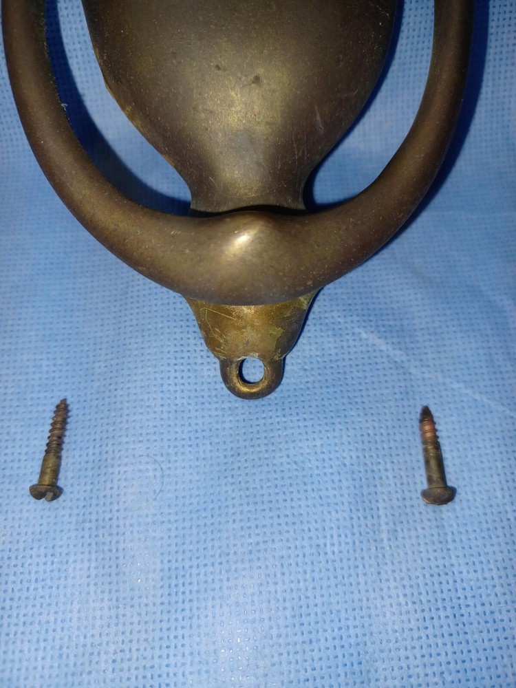Vintage Solid Brass Door Knocker