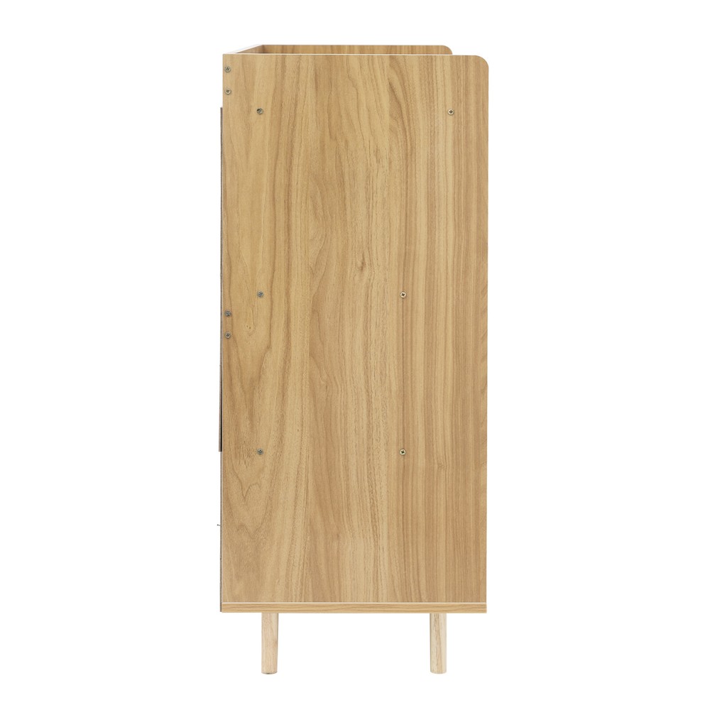 Sideboard Rectangular Kitchen Storage Organizer Floor Standing Storage Cabinet