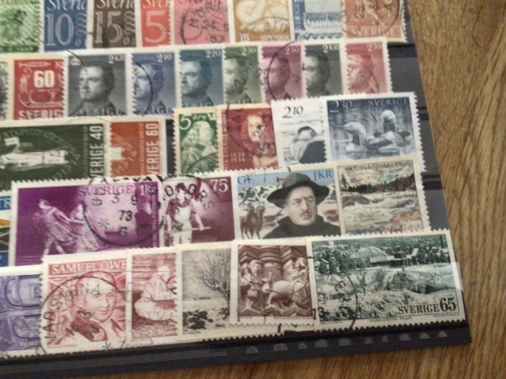 Sweden mounted mint or used stamps A12385
