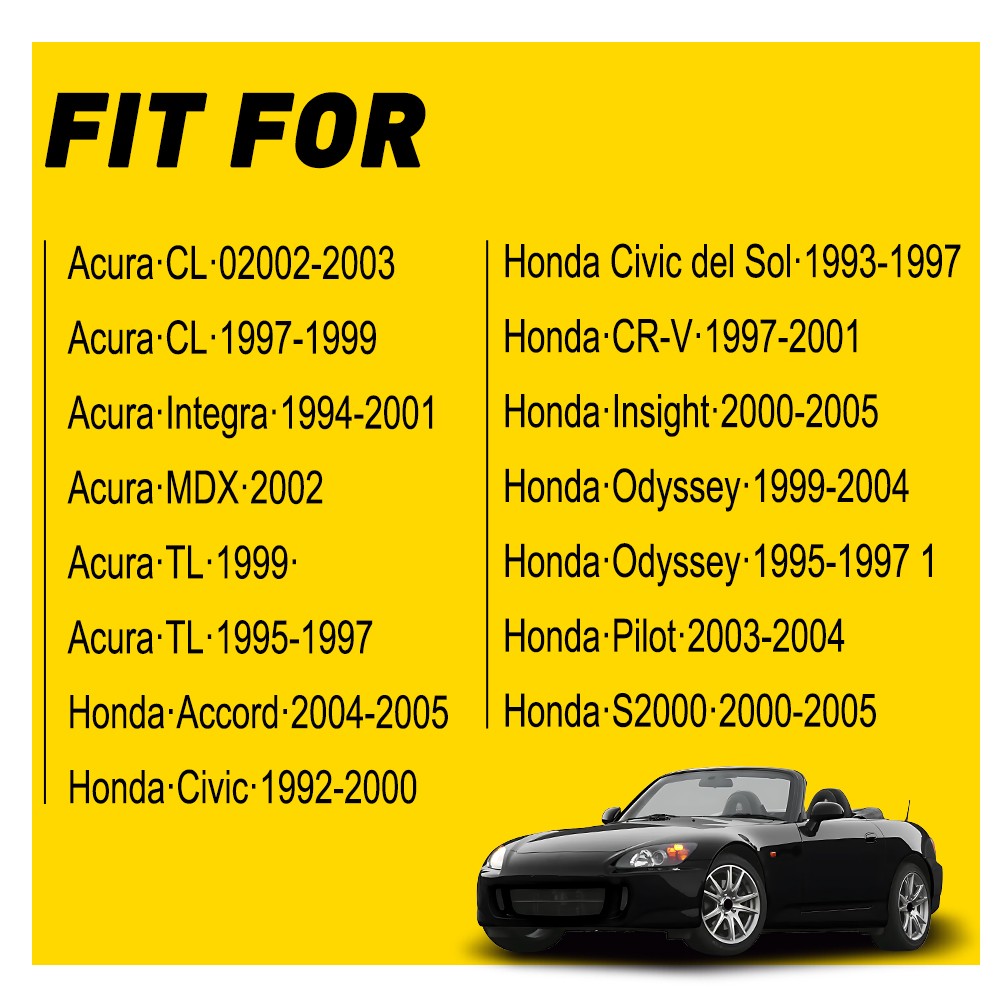 Cooling Fan Control Switch & Coolant Temperature Sensor with Wire Plug For Honda